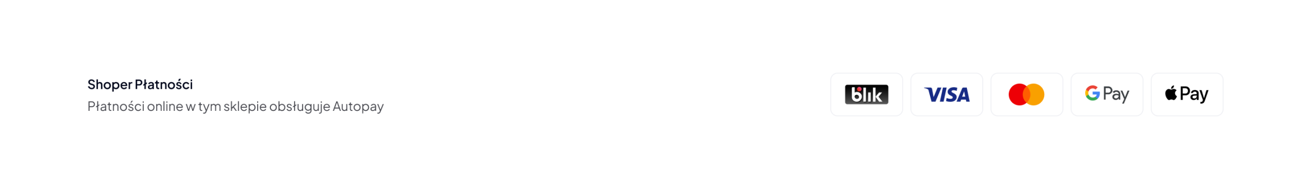 Baner formy płatności
